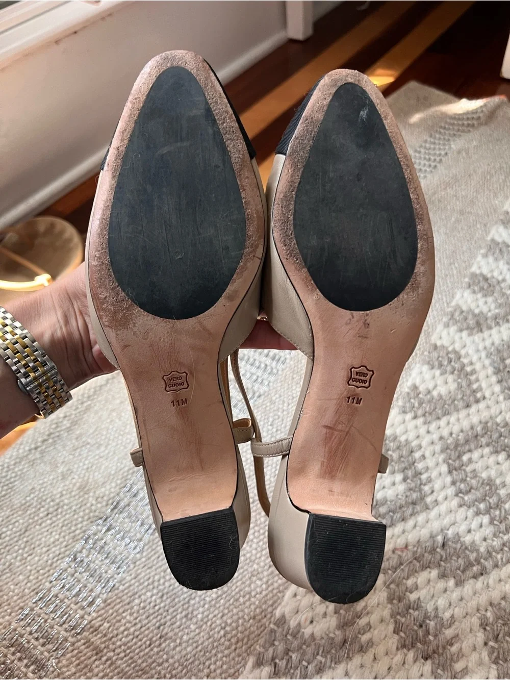 Vaneli brand leather
